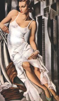 Tamara De Lempicka : Portrait of Mrs. Allan Bott